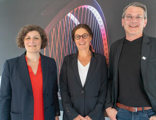 Sabine Schimetschek ist Generaldirektorin der grenzüberschreitenden Wärmegesellschaft Calorie Kehl-Strasbourg